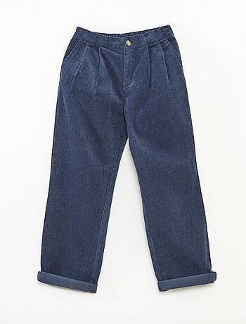 Pantalon 'Kiabi & Catherine Painvin' en velours de coton uni