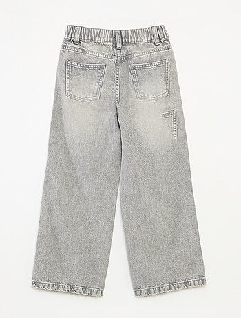 Pantalon large à 5 poches en denim