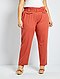     Pantalon large avec ceinture vue 3
