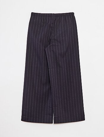 Pantalon large avec ceinture élastiquée et 2 poches