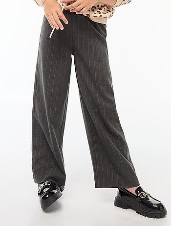 Pantalon large avec ceinture élastiquée et 2 poches