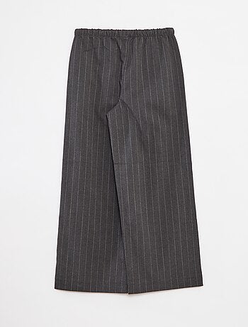 Pantalon large avec ceinture élastiquée et 2 poches