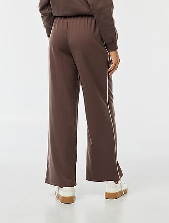 Pantalon large avec liseré sur côté
