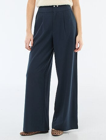 Pantalon large avec taille boxer