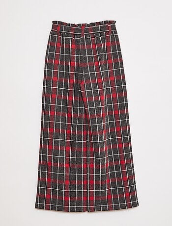 Pantalon large en maille Milano avec ceinture à nouer