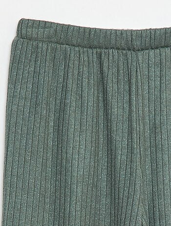Pantalon large en maille
