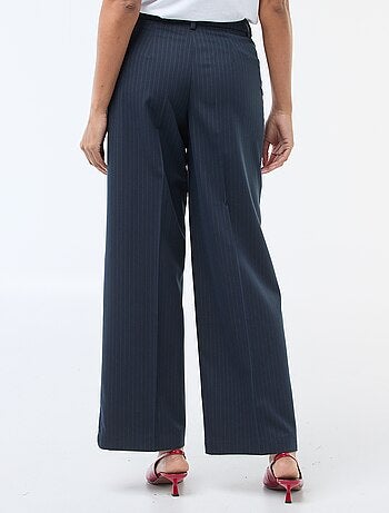 Pantalon large fluide uni