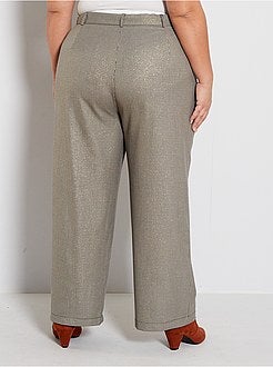 Pantalon large imprimé - Kiabi