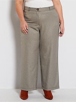 Pantalon large imprimé - Kiabi