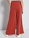     Pantalon large taille haute vue 3
