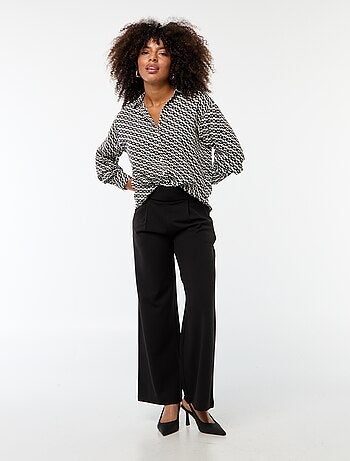 Pantalon large uni avec poches 'JDY'