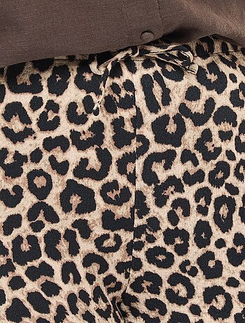 Pantalon large / wide leg plissé