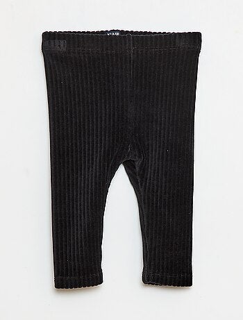 Pantalon legging en velours