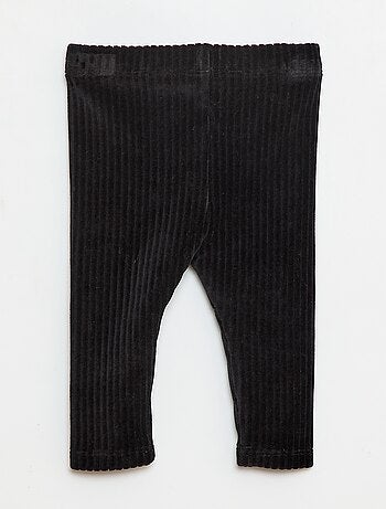 Pantalon legging en velours