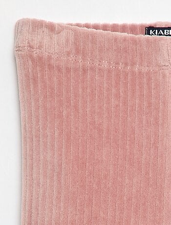 Pantalon legging en velours