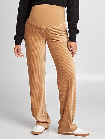 Pantalon maternité velours côtelé