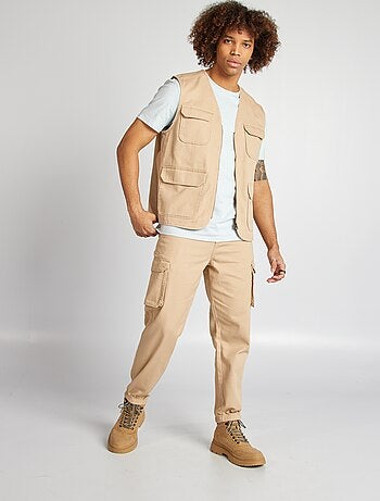 Pantalon multipoches