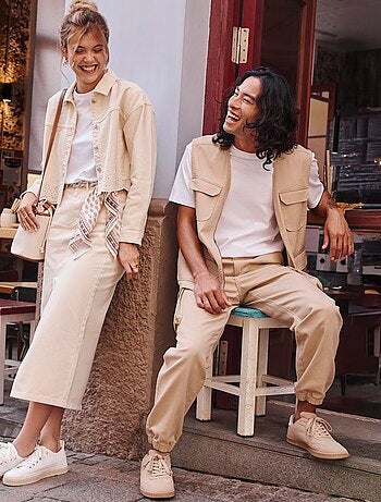Pantalon multipoches