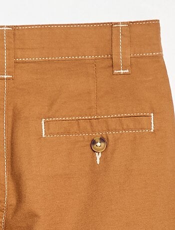 Pantalon oxford à pince