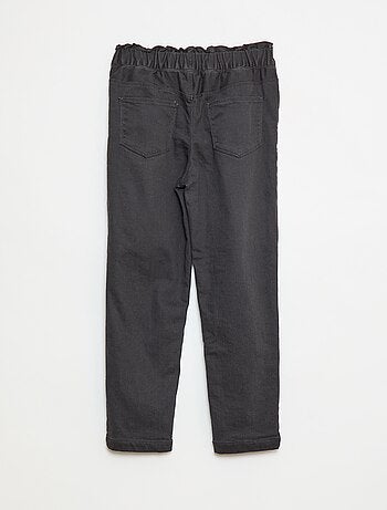 Pantalon paperbag rembourré