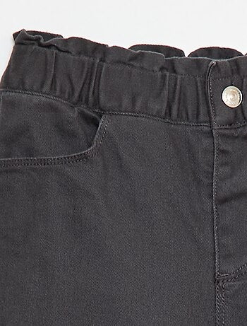 Pantalon paperbag rembourré