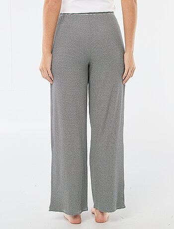 Pantalon pyjama en maille stretch