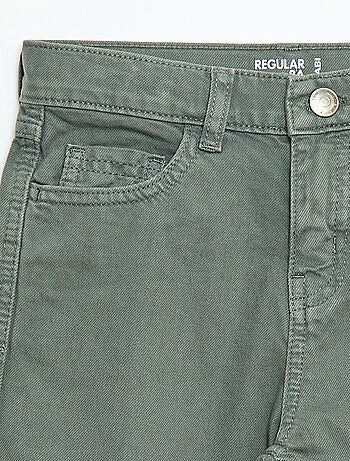 Pantalon regular 5 poches
