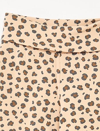 Pantalon regular avec taille élastiquée