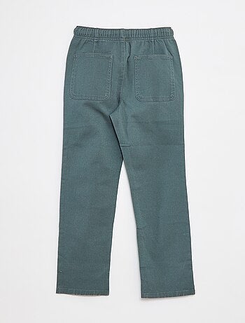 Pantalon regular uni