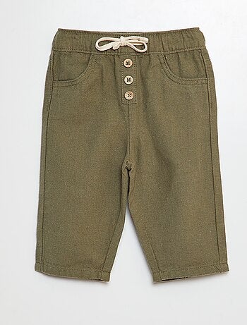Pantalon relax fit