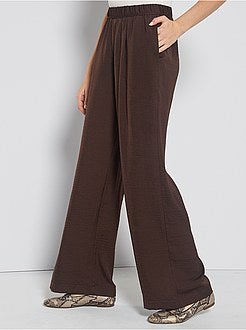 Pantalon satiné - Kiabi