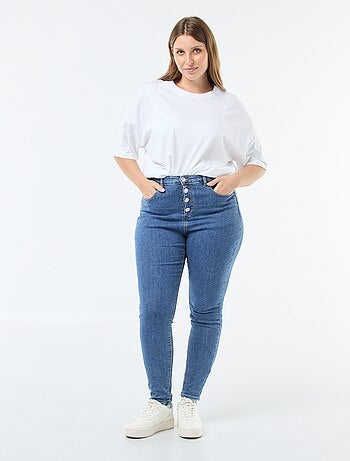 Pantalon skinny stretch - 5 poches - L30