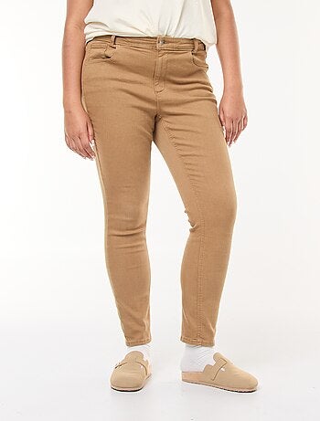 Pantalon skinny taille haute