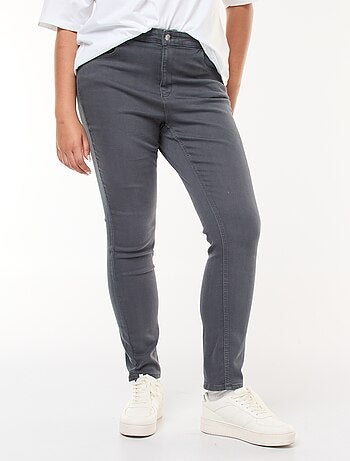 Pantalon skinny taille haute