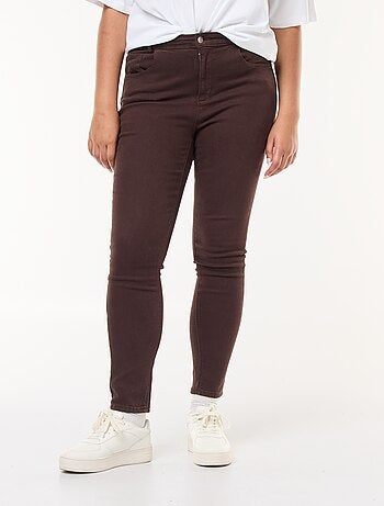 Pantalon skinny taille haute