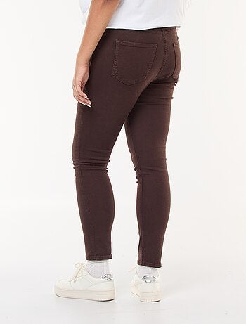 Pantalon skinny taille haute