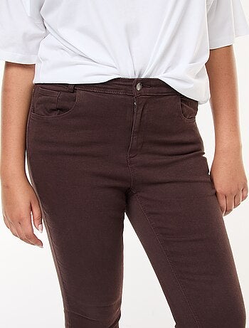 Pantalon skinny taille haute