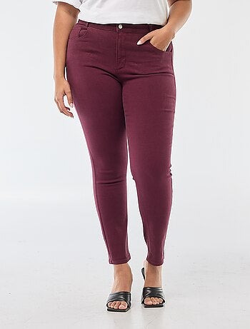 Pantalon skinny taille haute