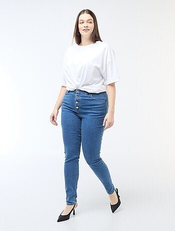 Pantalon skinny taille très haute - L30