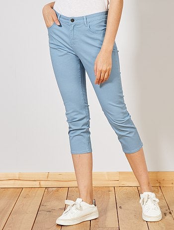 Pantalon slim 7/8e - Kiabi