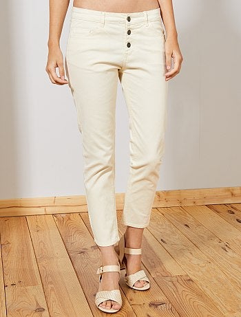 Pantalon slim 7/8e - Kiabi