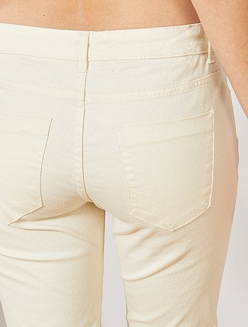 Pantalon slim 7/8e - Kiabi