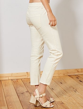 Pantalon slim 7/8e - Kiabi
