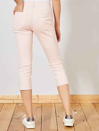 Pantalon slim 7/8e - Kiabi