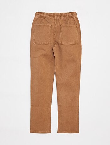 Pantalon slim avec taille ajustable