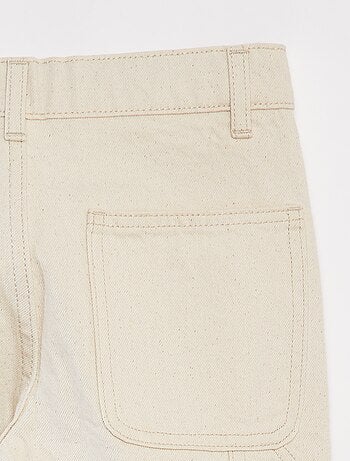 Pantalon slim avec taille ajustable