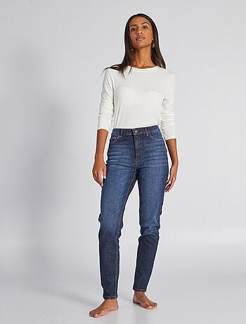 Pantalon slim en denim - L34