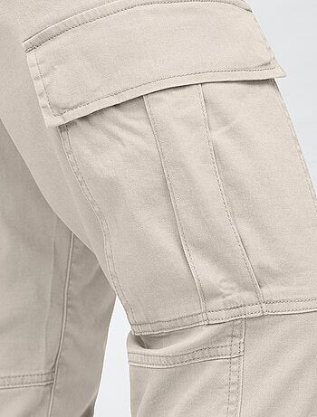 Pantalon slim grandes poches