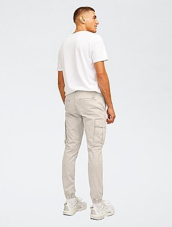 Pantalon slim grandes poches 'JJ Rebel'