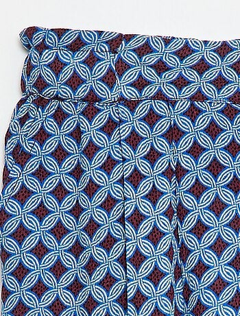 Pantalon smart léger wax